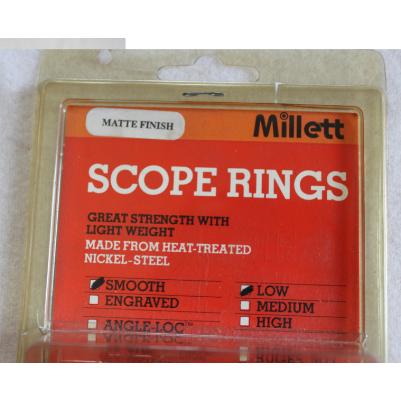 Anillas Millet Smooth Low