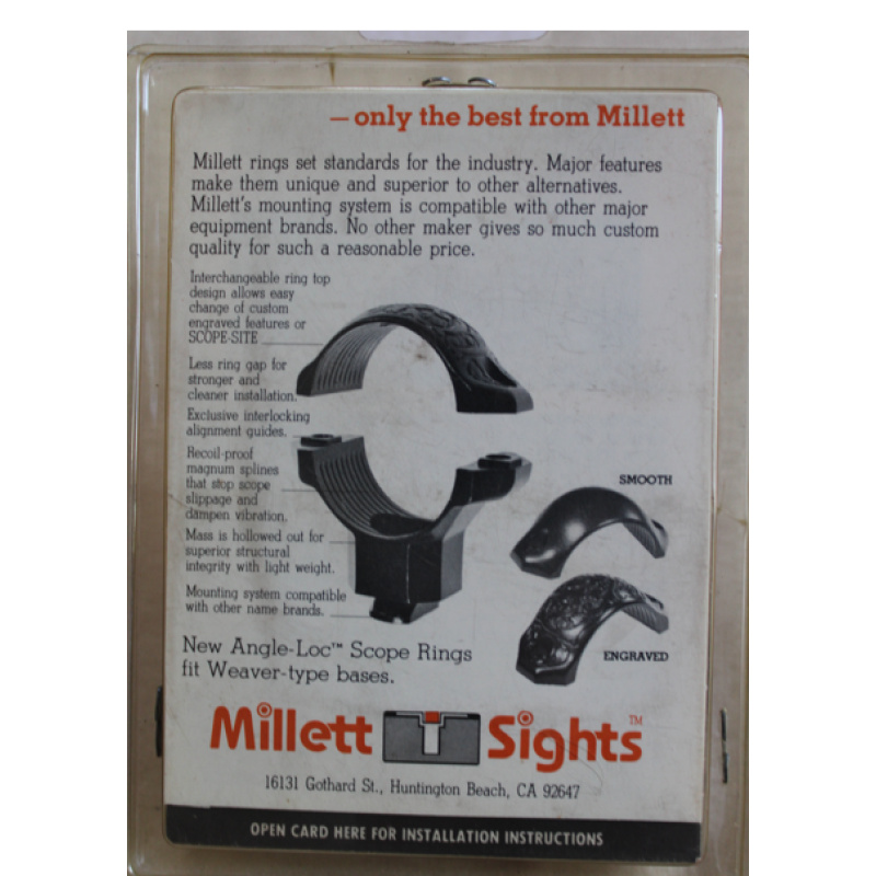 Anillas Millet Smooth Low