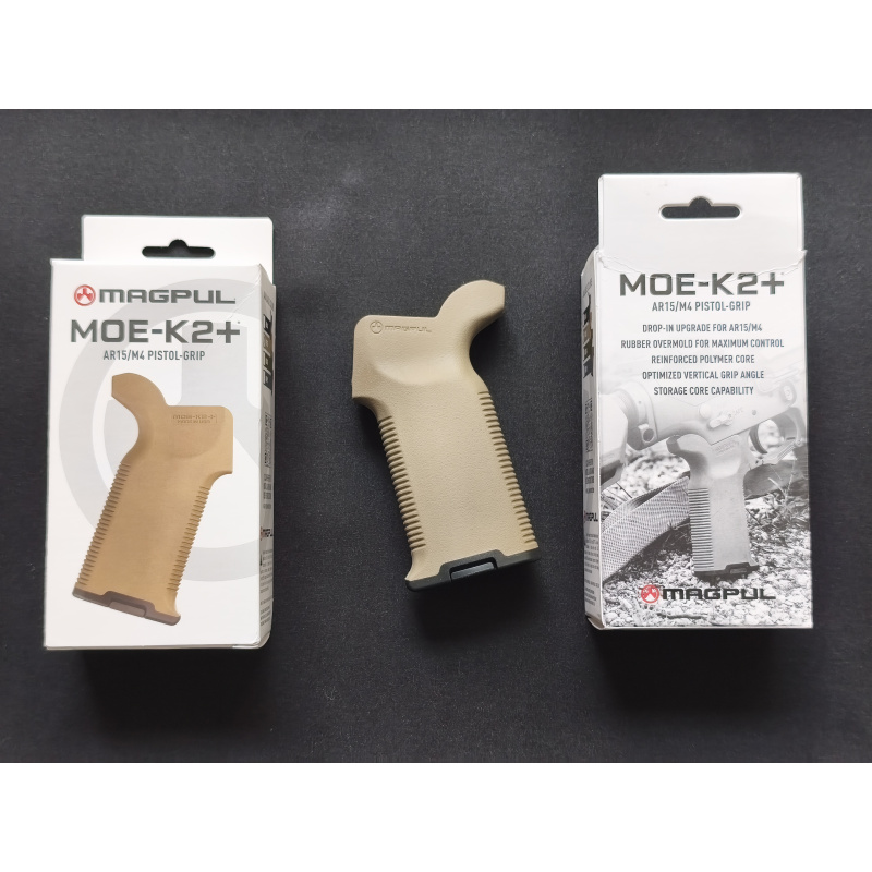 Pistol Grip Magpul Moe-k2+ Fde, Para Ar-15 / Tippmann M4-22 / Ruger Rpr