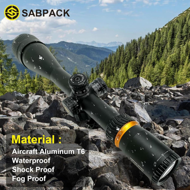 Mira Telescópica Sapback 6-24x50 30mm