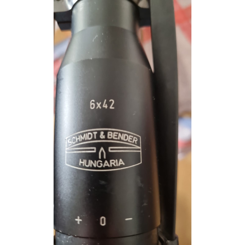 Vendo Mira Telescopica Marca Schmidt. Bender 6x42