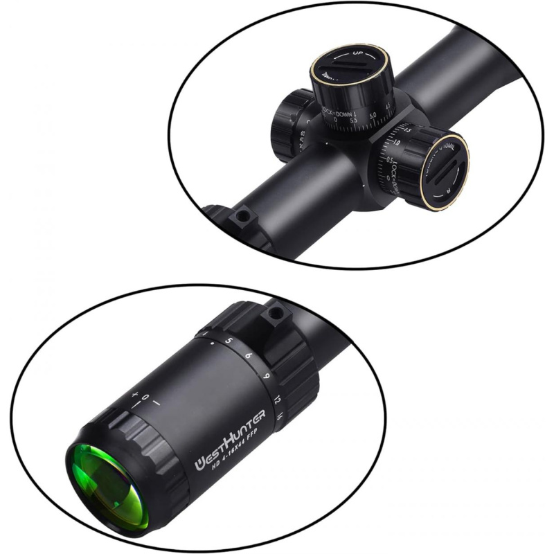 Mira Westhunter Optics Hd 4-16x44 Ffp 1/10 Mil Tubo 30 Mm
