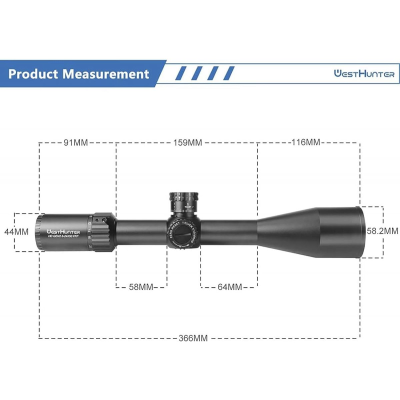 Westhunter Optics Hd 6-24x50 Ffp