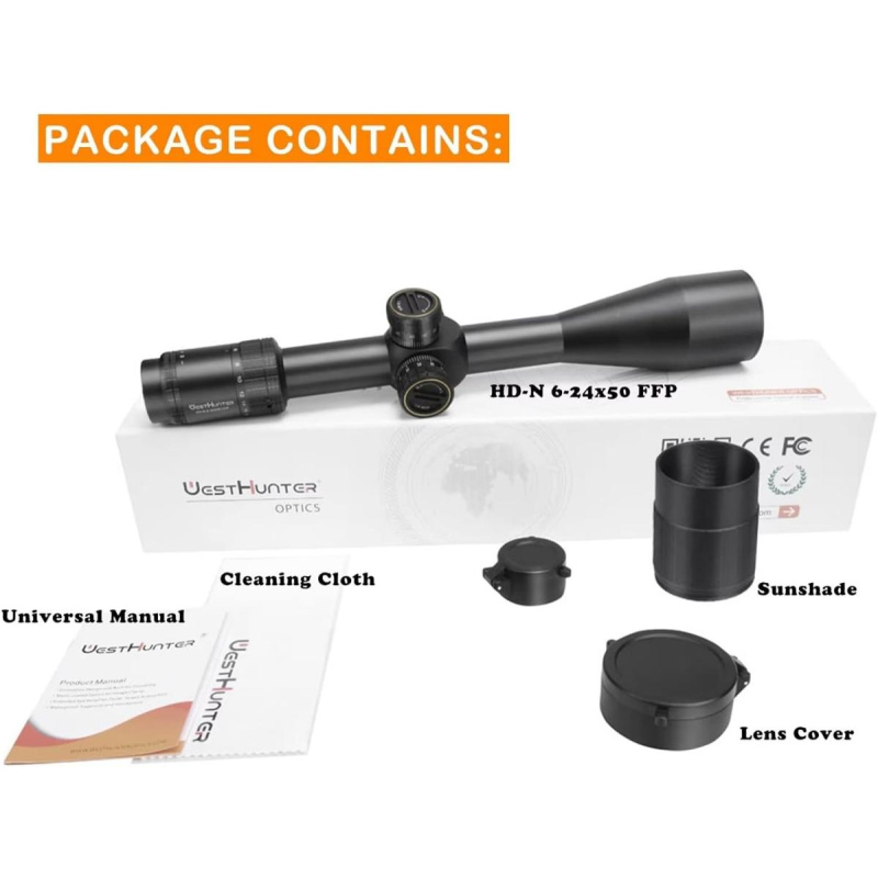 Mira Westhunter Optics Hd-n 6-24x50 Sfir Ffp