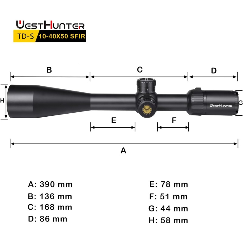 Mira Westhunter Optics Td-s 10-40x50 Sfir