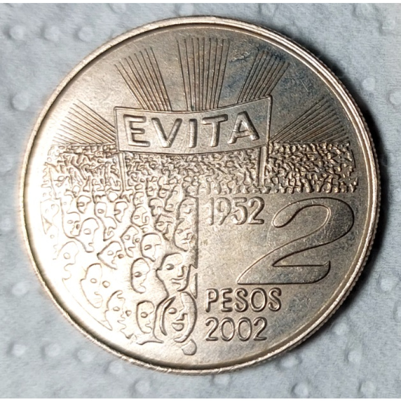 Moneda Evita 2002