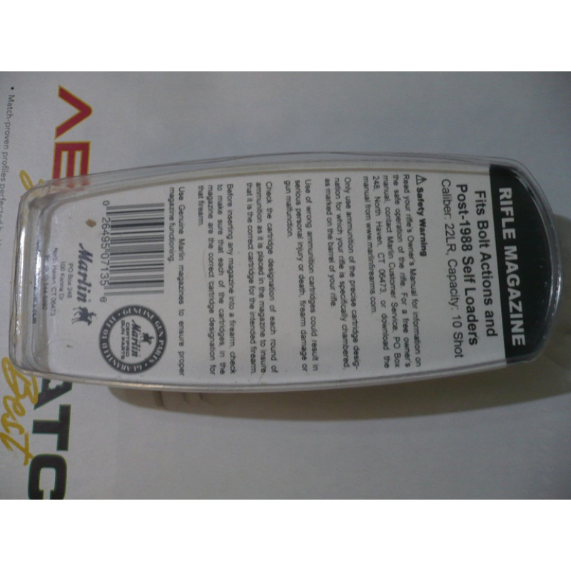 Cargador Para Carab. Marlin 795 Cal. 22 Lr.