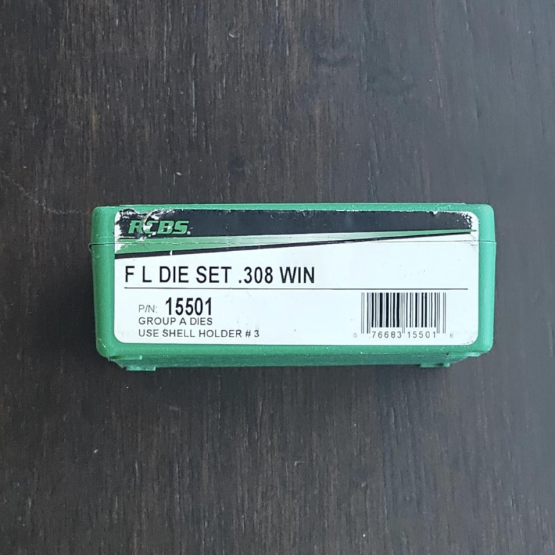 Rcbs Full Length 2 Die Set 308 Winchester