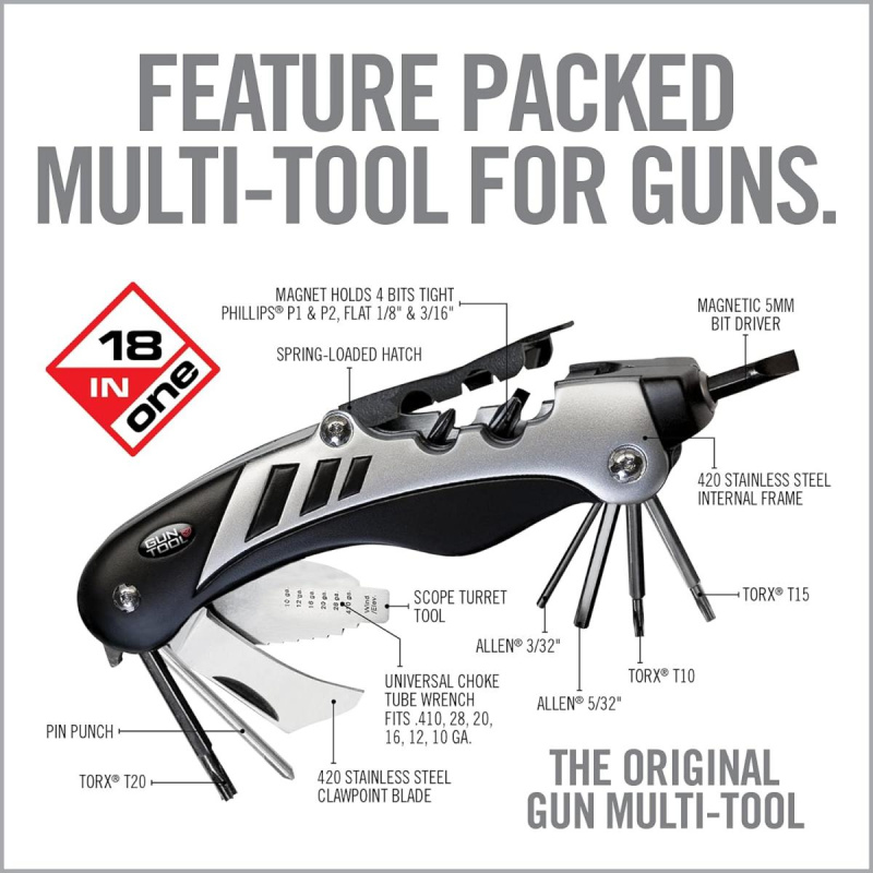 Real Avid Gun Tool 18 In 1 Shotgun & Rifle Tool