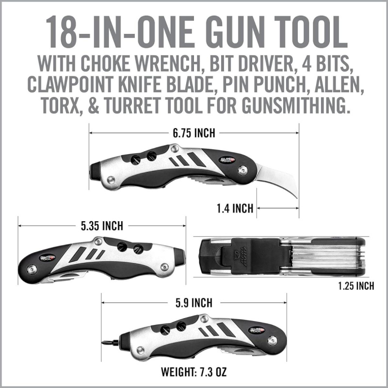 Real Avid Gun Tool 18 In 1 Shotgun & Rifle Tool