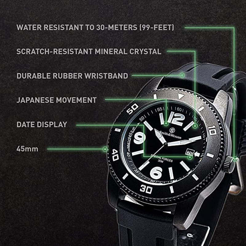 Smith & Wesson Reloj Paratrooper