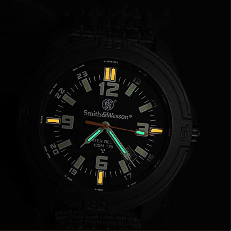 Smith & Wesson Mod. Soldier Tritium Reloj Militar