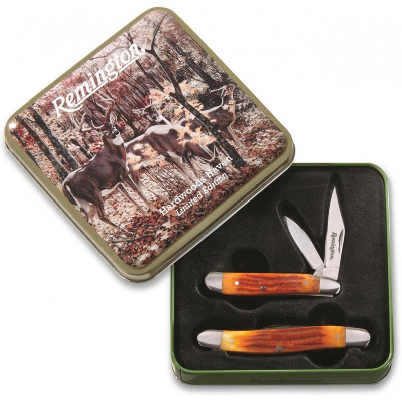 Remington Juego De Cuchillos Coleccion En Lata De Regalo