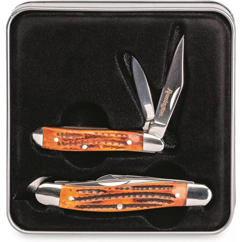 Remington Juego De Cuchillos Coleccion En Lata De Regalo