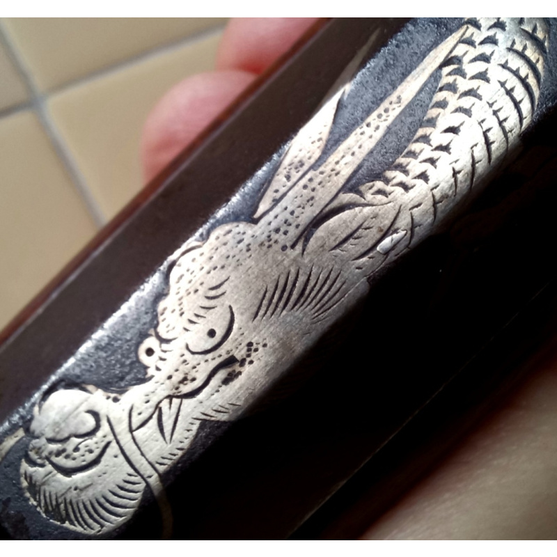 Antiguo Teppo/matchlock Samurai / No Katana Tsuba