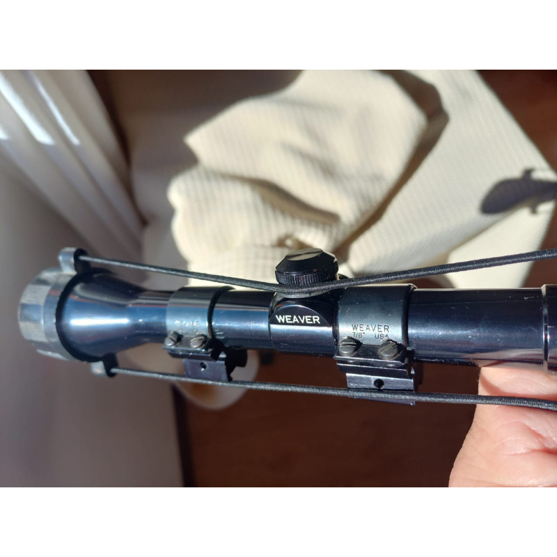Mira  W E A V E R - R K 4 - 4x32 Rimfire - Japan - Plex - Tubo 7/8