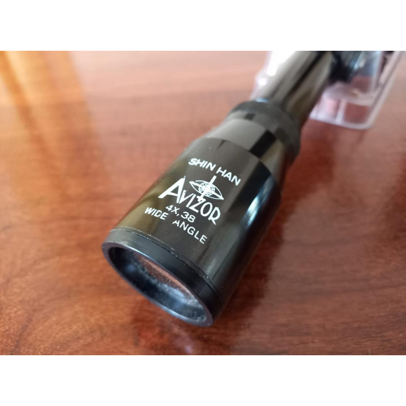 Mira  S H I N   H A N - 4x38 Wide Angle -  Plex -  Made In Korea