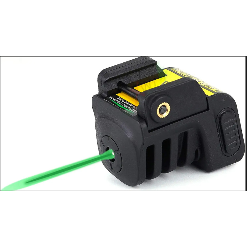Mira Laser Pistola Verde Warhuntusa Riel Picatinny