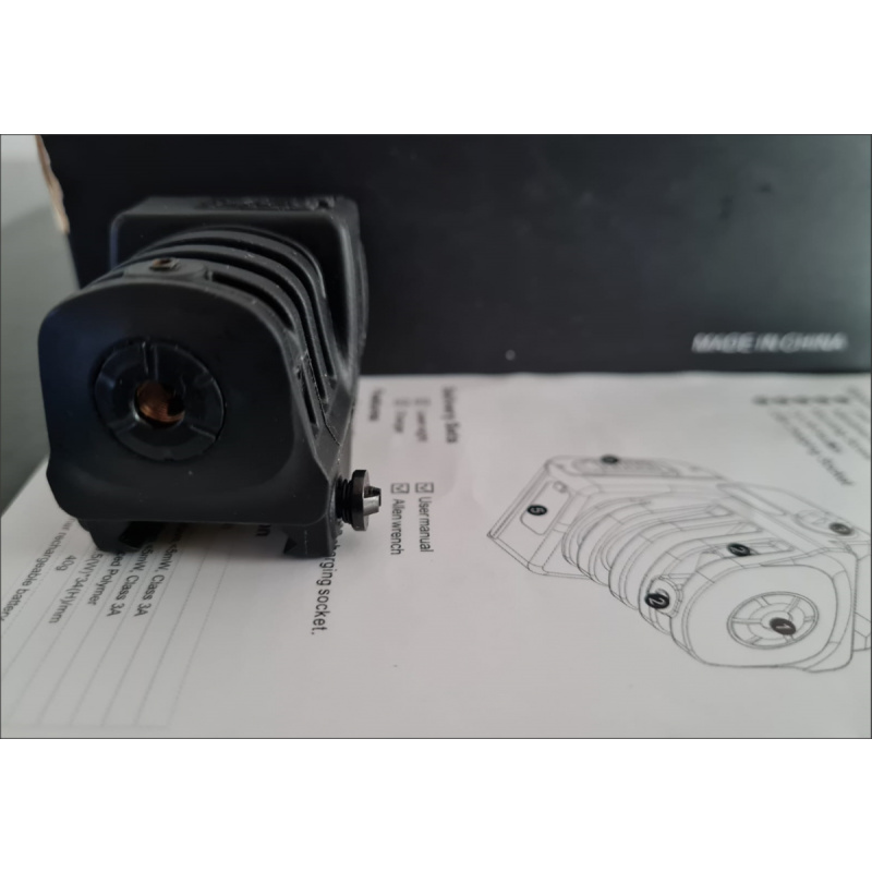 Mira Laser Pistola Verde Warhuntusa Riel Picatinny