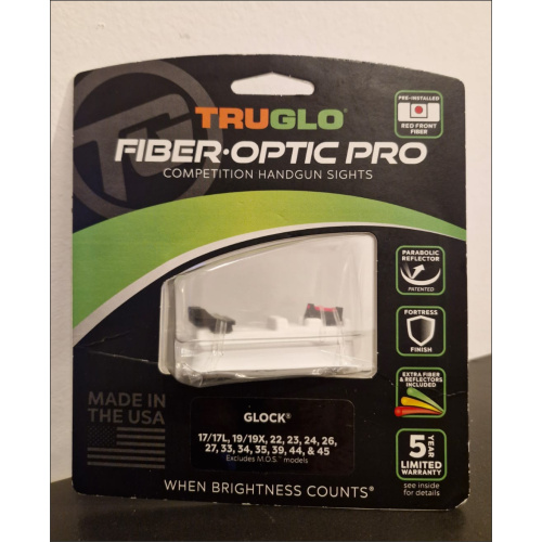 Alza Y Guion Truglo Fiber-optic Pro Glock
