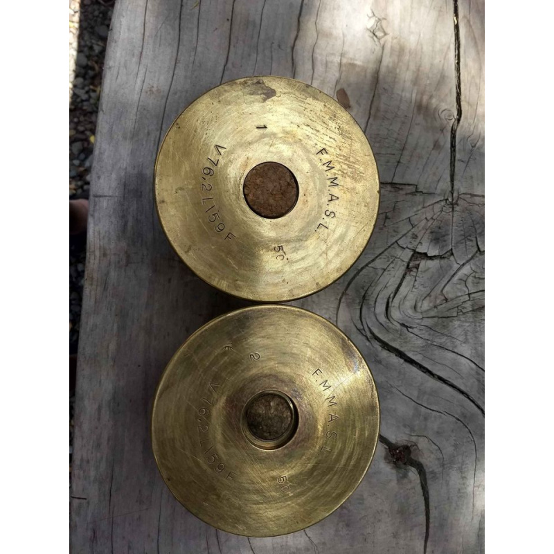 Vaina De Bronce De Cañón/obús