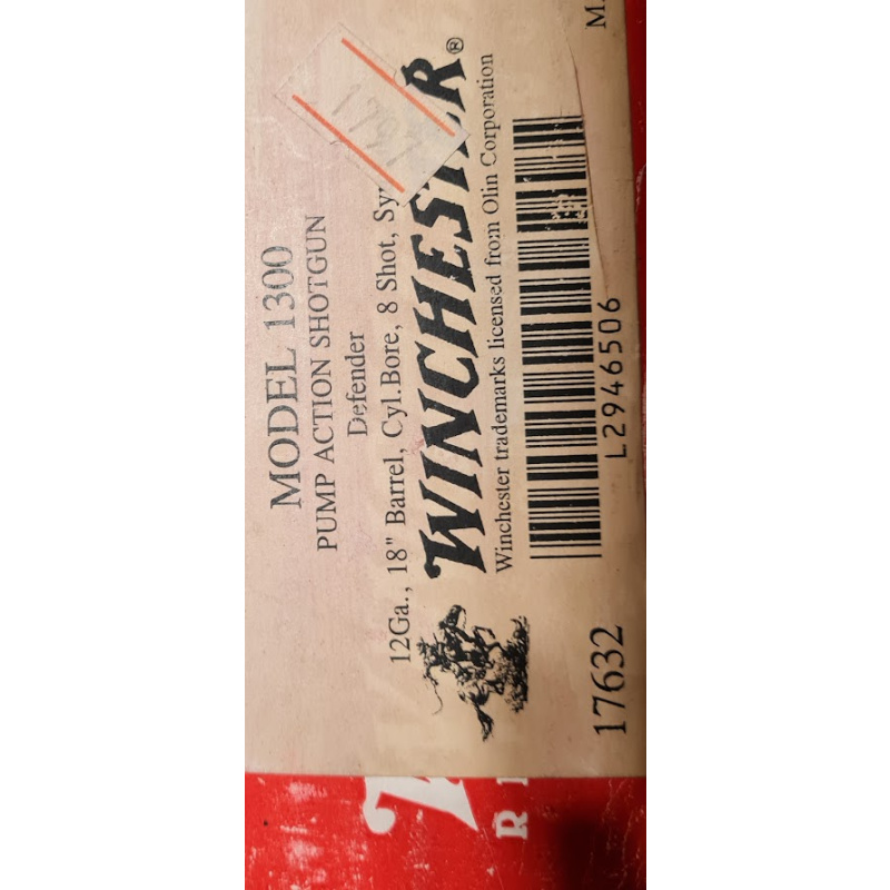 Winchester 1300 Defender Calibre 12/70 Pump Action 7+1 Nueva Made In Usa