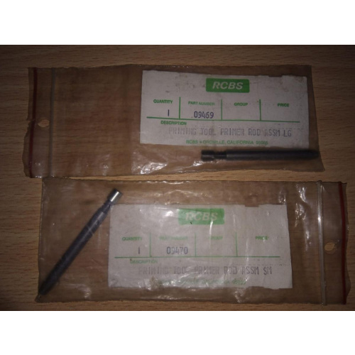 Rcbs Priming Tool Primer Rod Assm Sm Lg 09469 09470