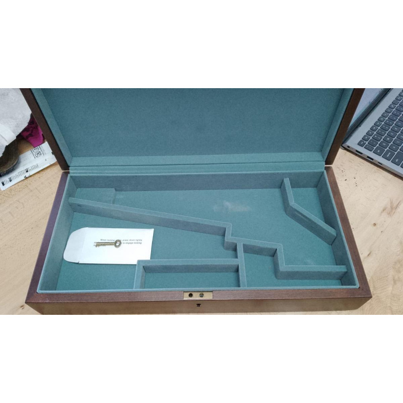 Caja De Madera Original Para Revolver Colt