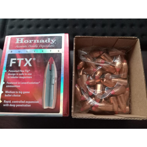 Caja De Puntas 44 Hornady 265 Gr Ftx