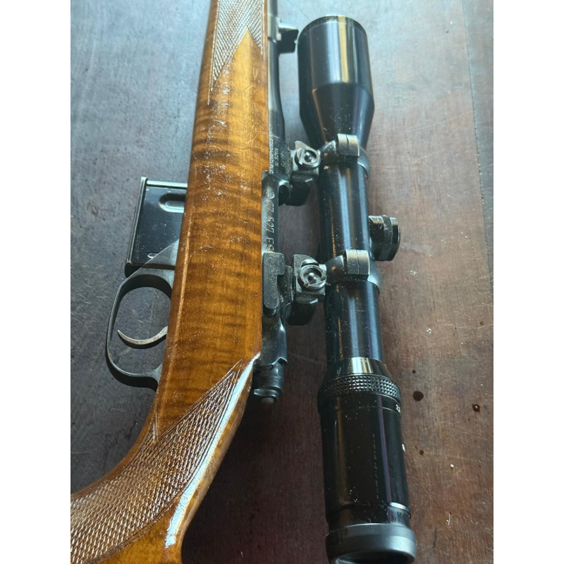 Fusil Cz-527 Full Stock Cal. 223 Mira Swarovski 2.2x9x42