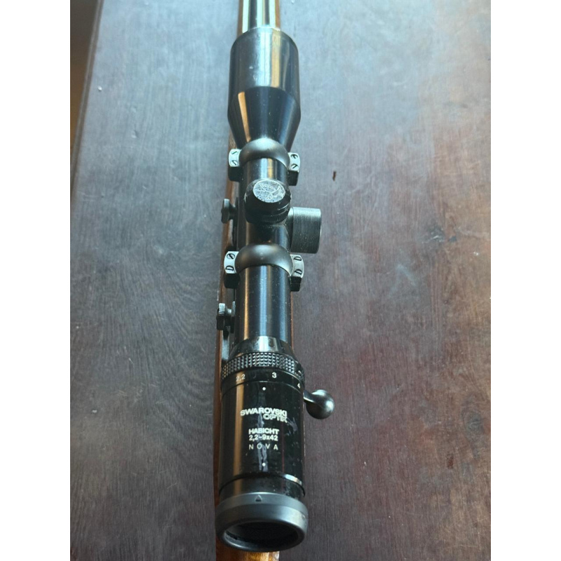 Fusil Cz-527 Full Stock Cal. 223 Mira Swarovski 2.2x9x42