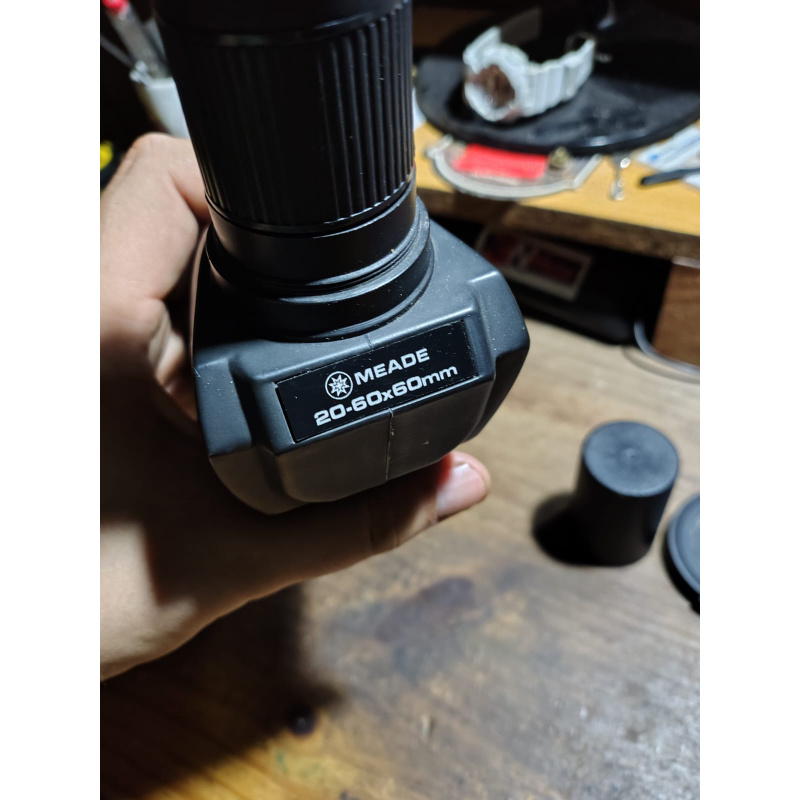 Catalejo/telescopio Terrestre Meade 20-60 X 60mm Negro