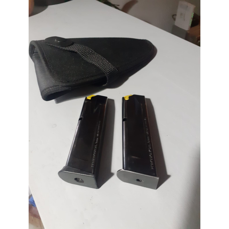 Cargadores Taurus Pt 92/99/917 Y Funda Okm De Regalo