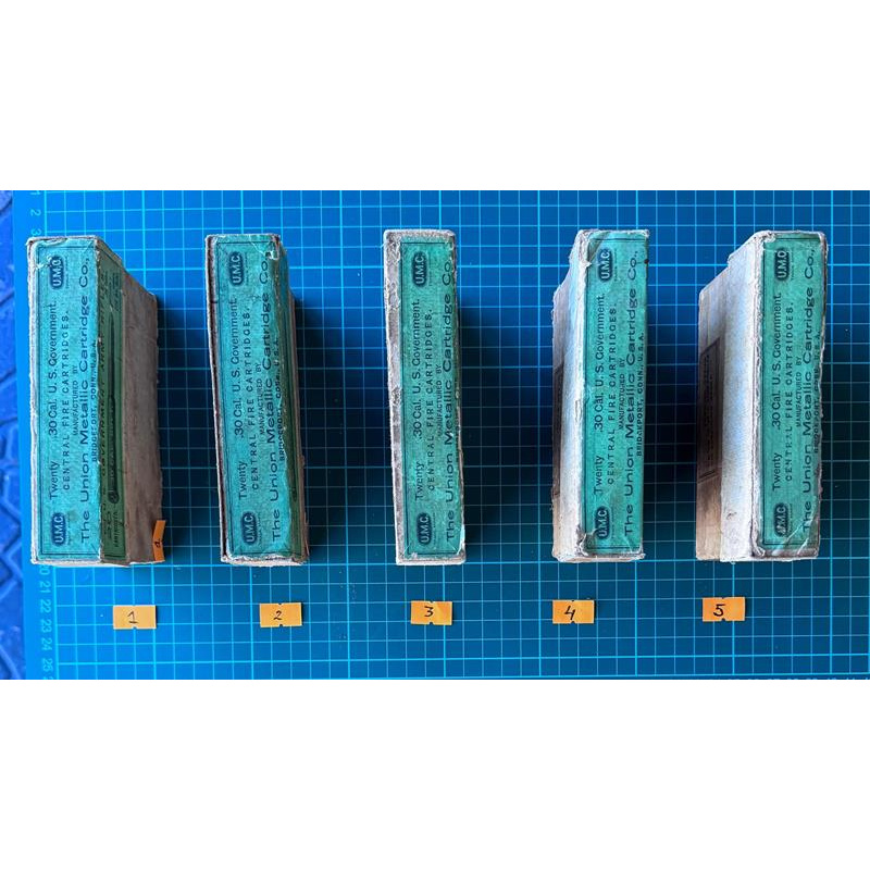 Municion Original Calibre .30-40 Krag ( .30 Cal U.s.government) X 20 Unid