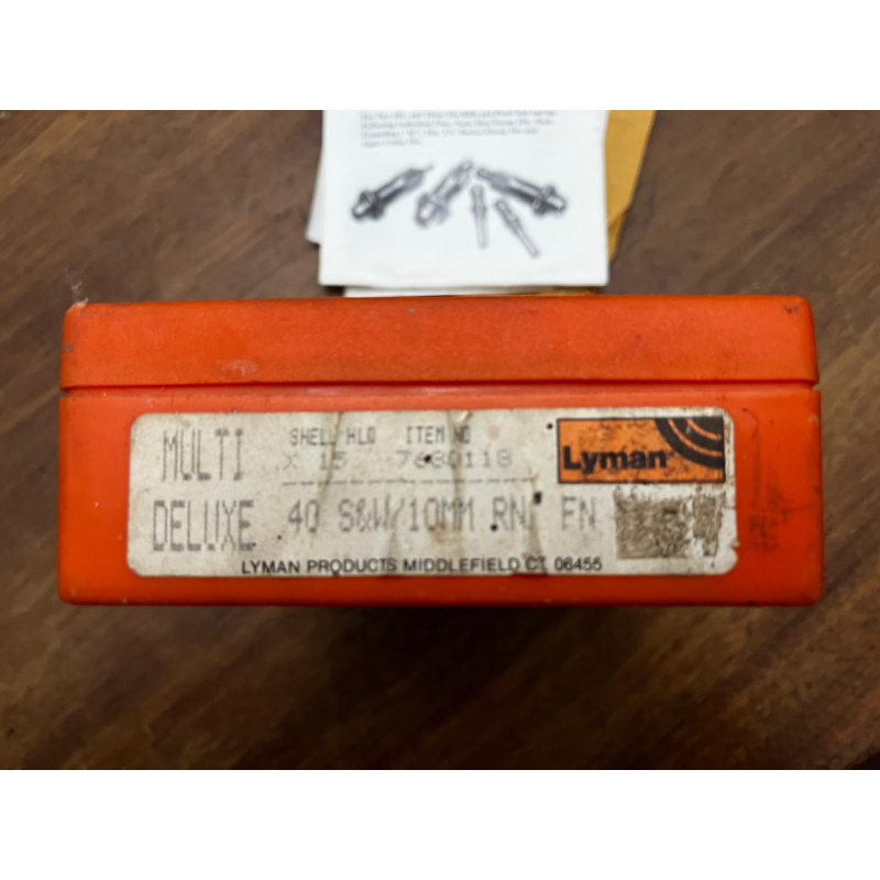 Dies Lyman, 40 S&w / 10 Mm,