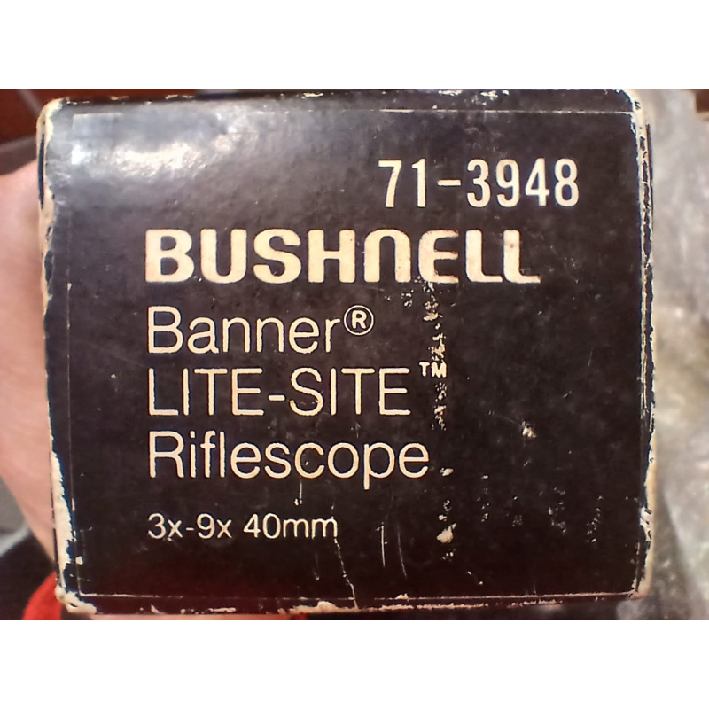 B U S H N E L L De Bausch & Lomb - 3-9x40 - Punto Luminoso. Made In Japan