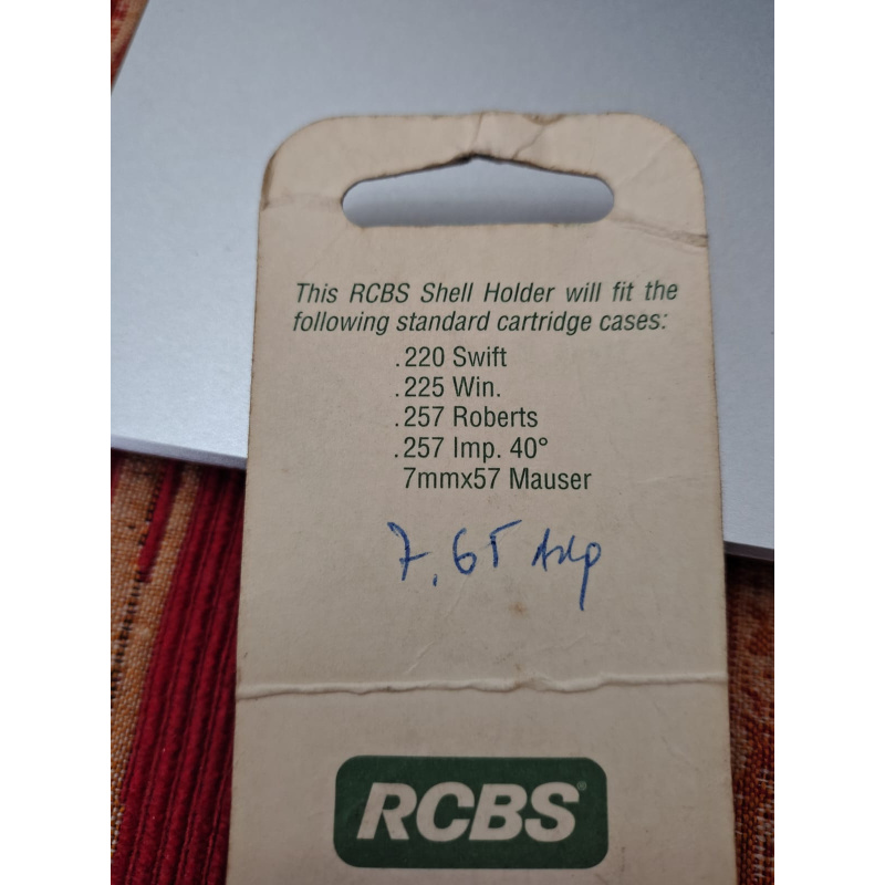 Shell Holder Rcbs #11 Para .220 Swift ,225win, .257roberts 7x57 Mauser 7,65 Arg