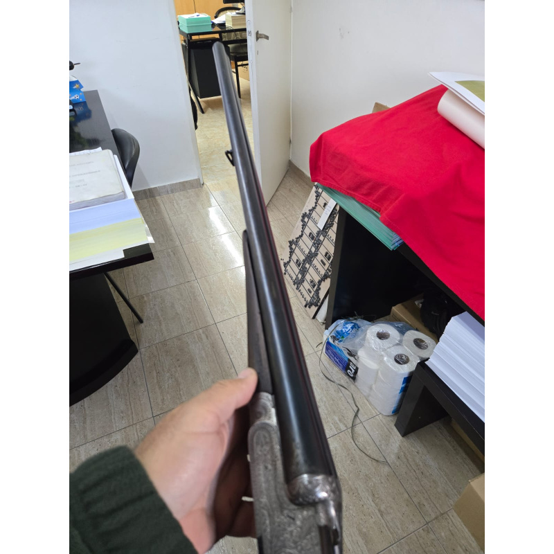 Escopeta Yustapuesta Calibre 12 Marca Viuda E Hijosde J Fernandez