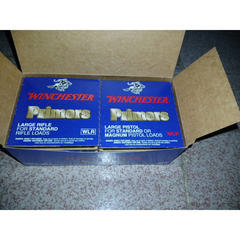 500 Fulminantes Winchester Large Pistol Magnum