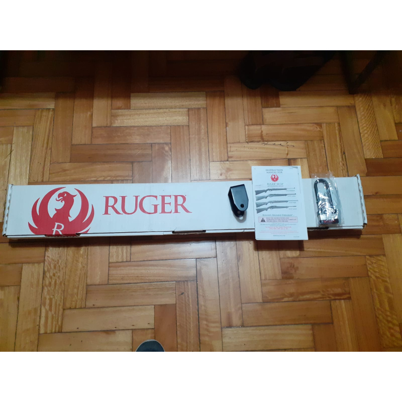 Carabina 22 Ruger 10/22 Inox Culata Polimero