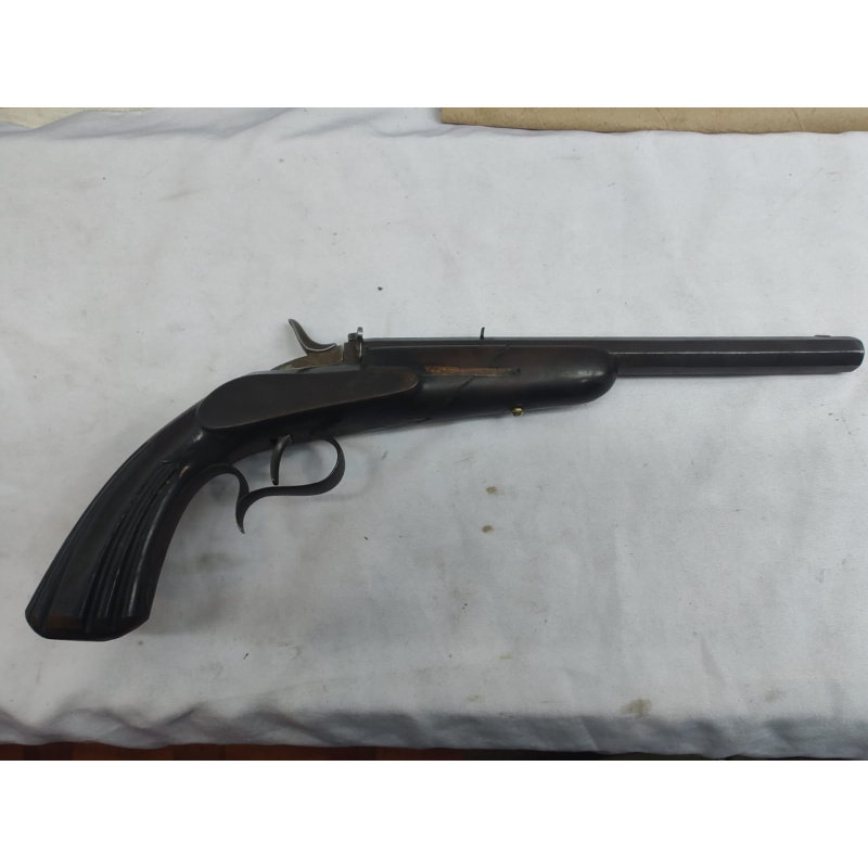 Pistola Flobert De 1870 Caño Octogonal Funcional Original