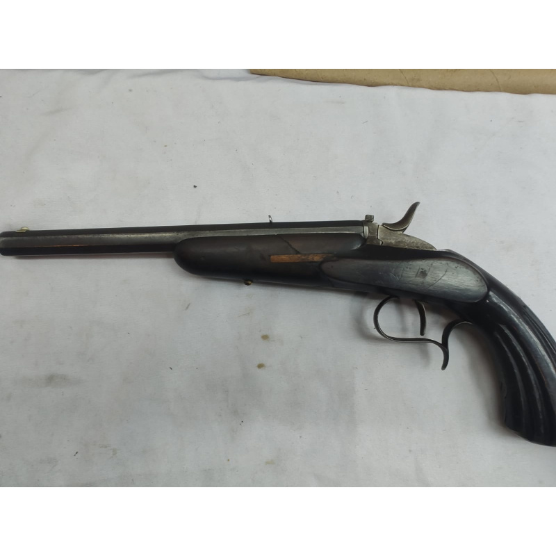 Pistola Flobert De 1870 Caño Octogonal Funcional Original