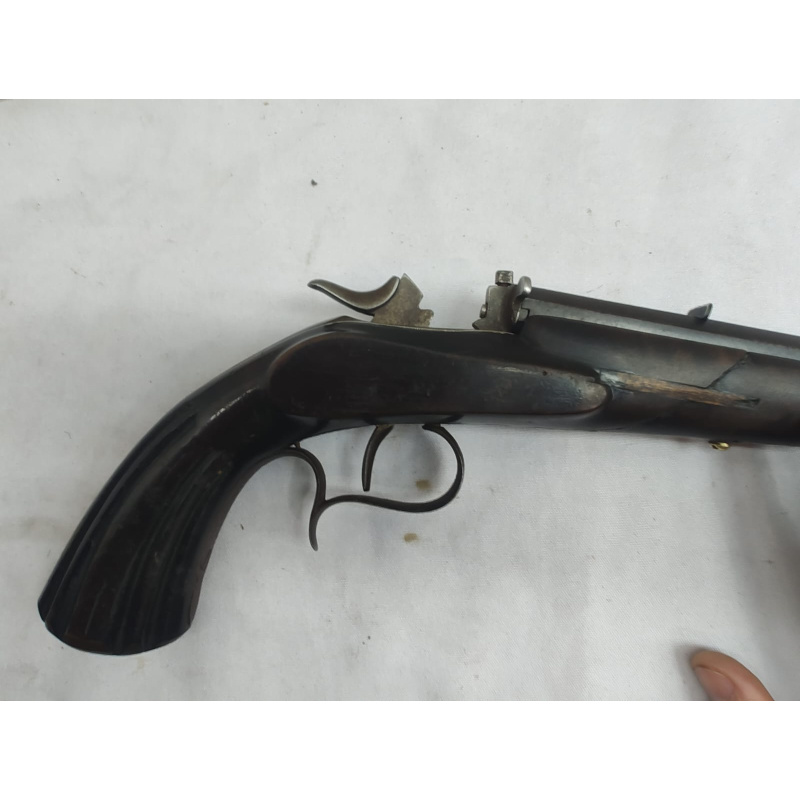 Pistola Flobert De 1870 Caño Octogonal Funcional Original