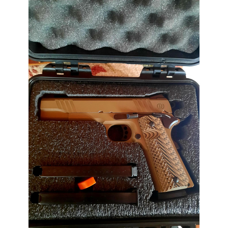 Pistola Bersa 1911 Calibre 45 Acp Coyote 3 Cargadores