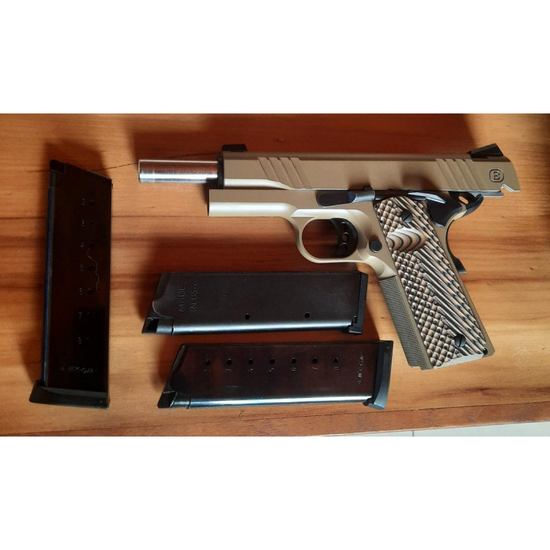 Pistola Bersa 1911 Calibre 45 Acp Coyote 3 Cargadores