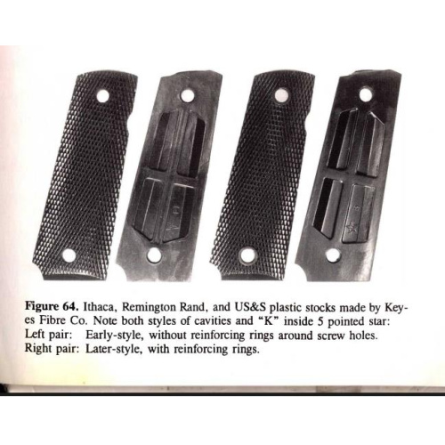 Cachas Keyes 1911 A1 Originales Ww2  Para Colt Y Clones