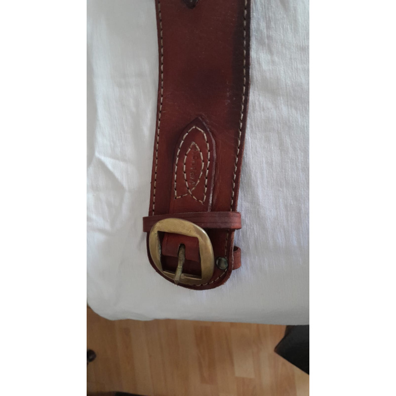 Vendo Cinto Con Cartuchera Y Canana De Cuero