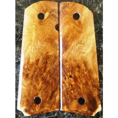 1911 Cachas De Raiz De Madera Exotica Spalted Wood