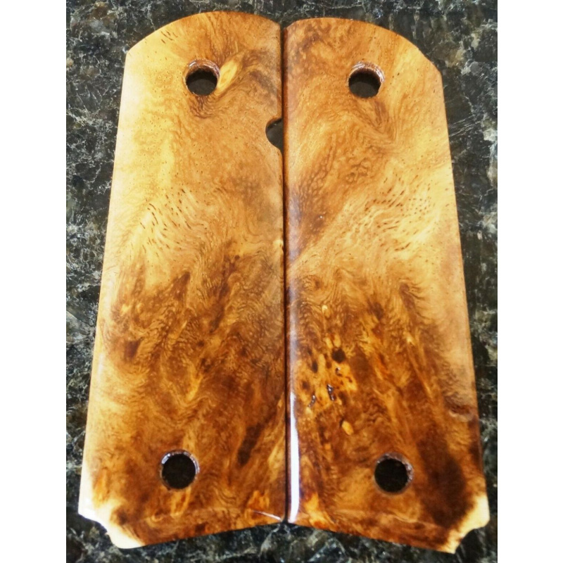 1911 Cachas De Raiz De Madera Exotica Spalted Wood