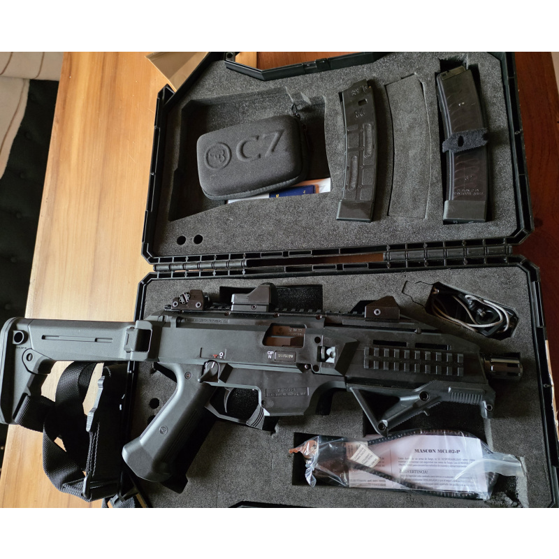 Cz Scorpion Evo Con Culata Magpul Mira Truglo 2 Cargadores